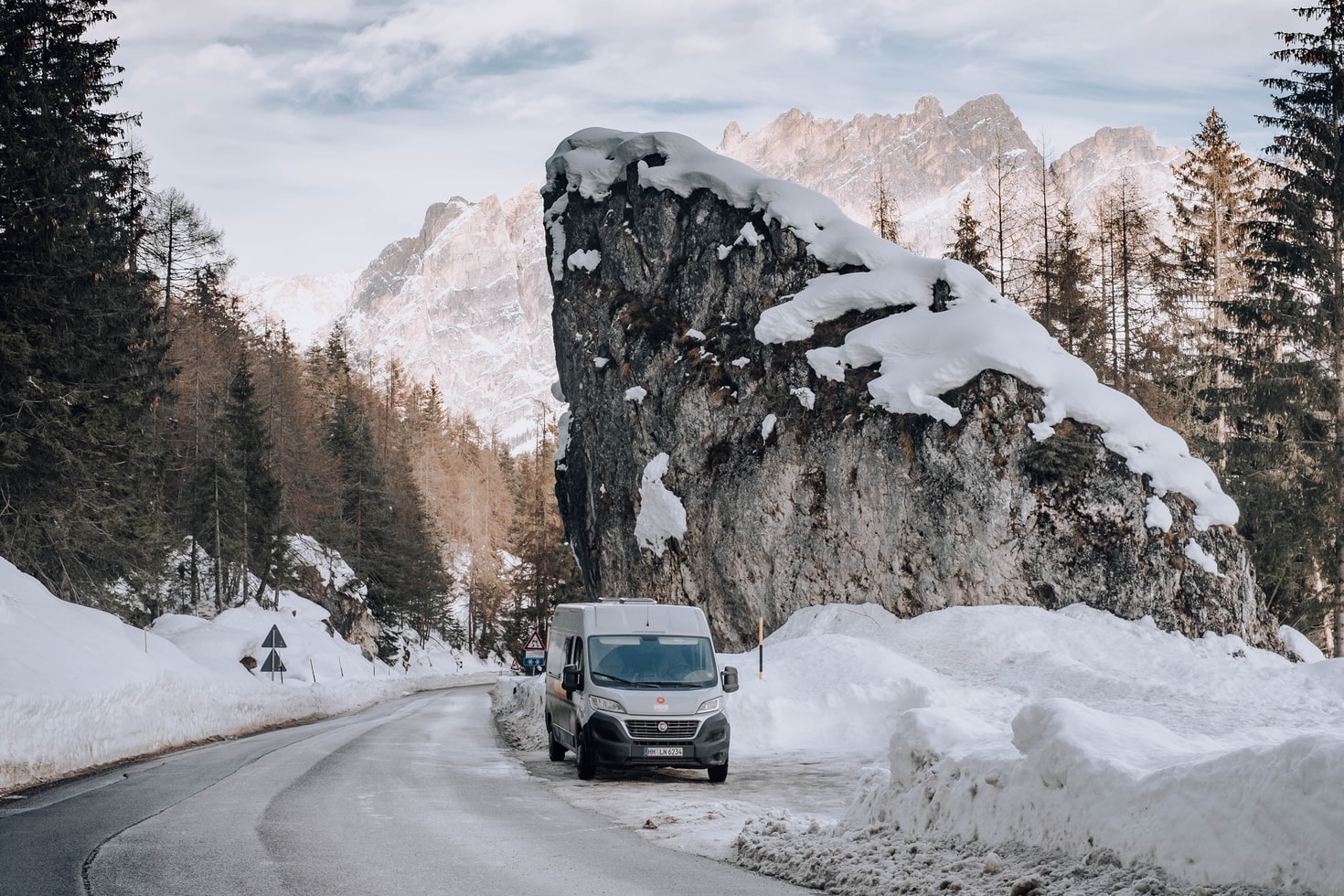 chauffer un van en hiver - Luxvan.be